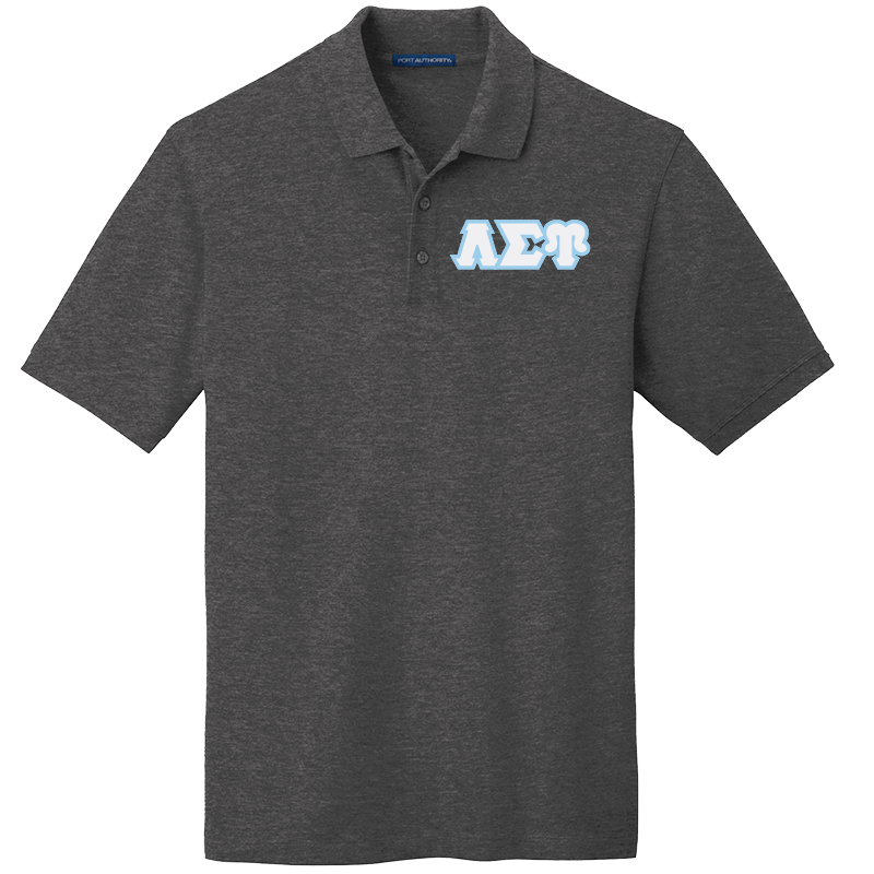 Lambda Sigma Upsilon Men's Embroidered Polo Shirt