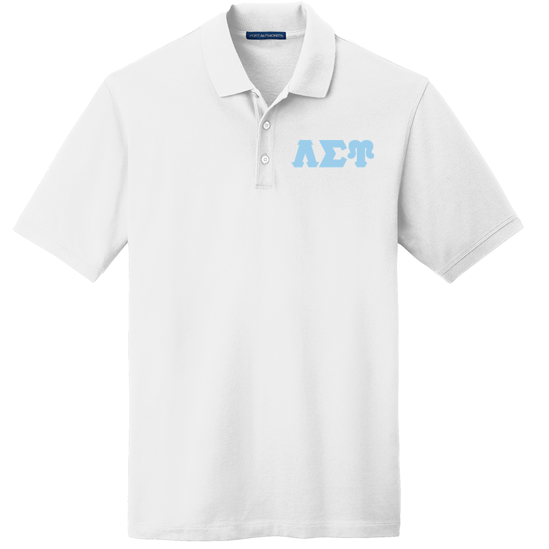 Lambda Sigma Upsilon Men's Embroidered Polo Shirt