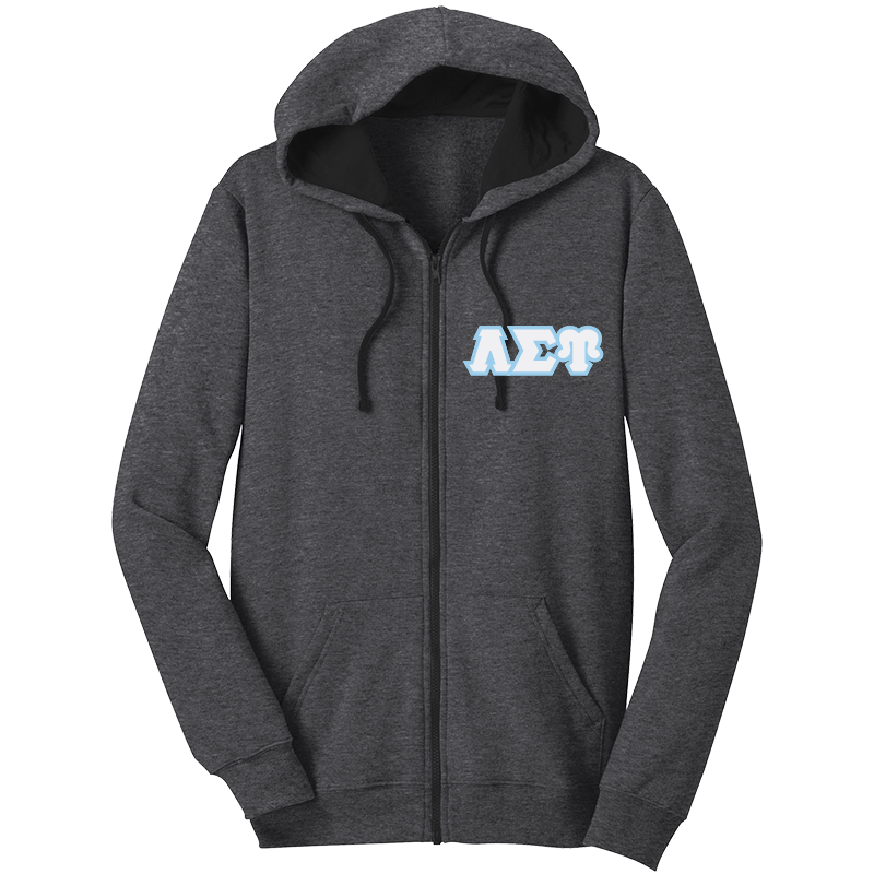 Lambda Sigma Upsilon Zip-Up Hooded Sweatshirts