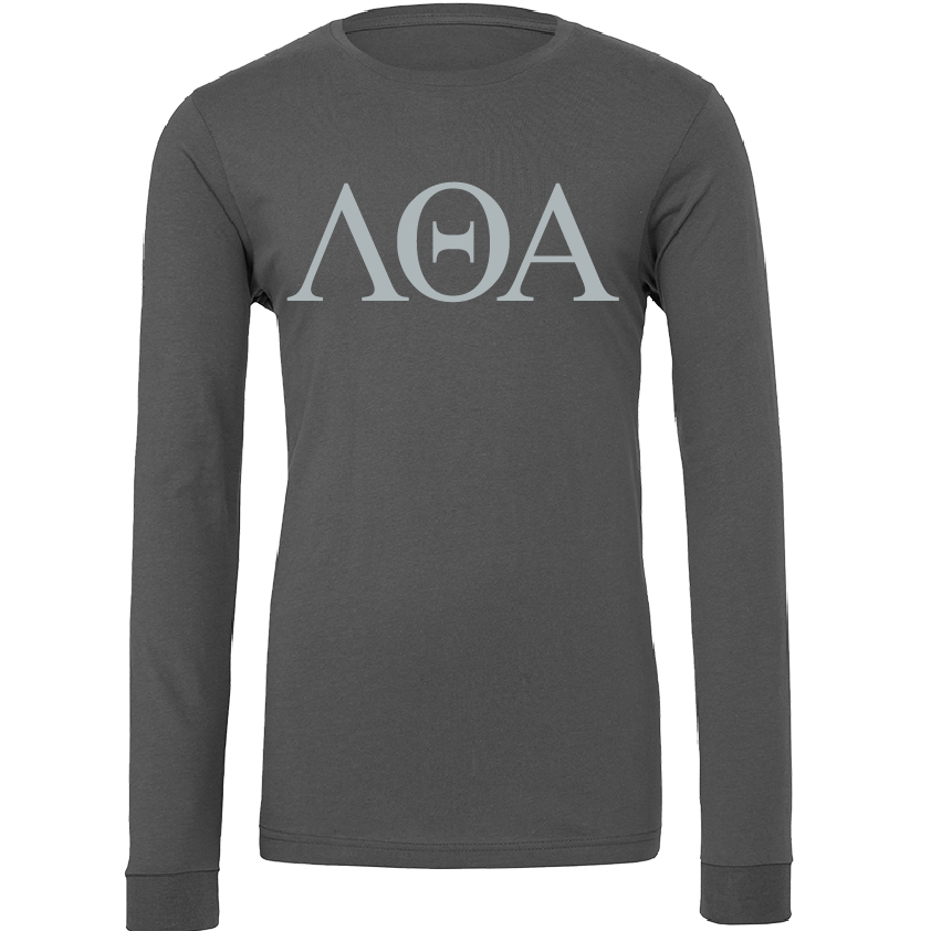 Lambda Theta Alpha Lettered Long Sleeve T Shirts Greek Graduate