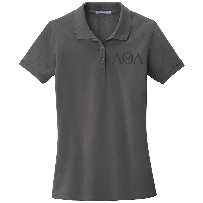Lambda Theta Alpha Ladies' Embroidered Polo Shirt