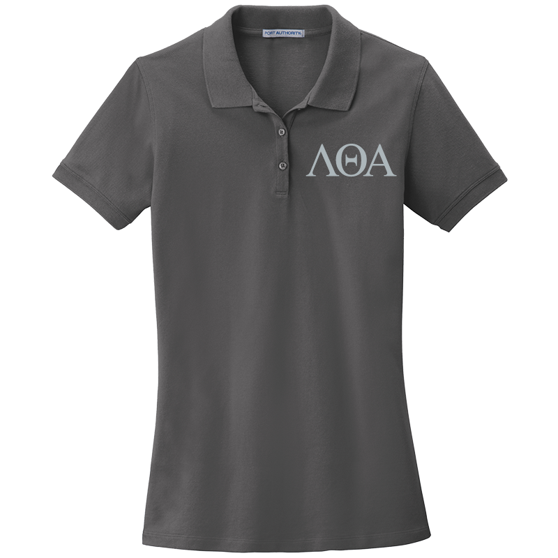 Lambda Theta Alpha Ladies' Embroidered Polo Shirt