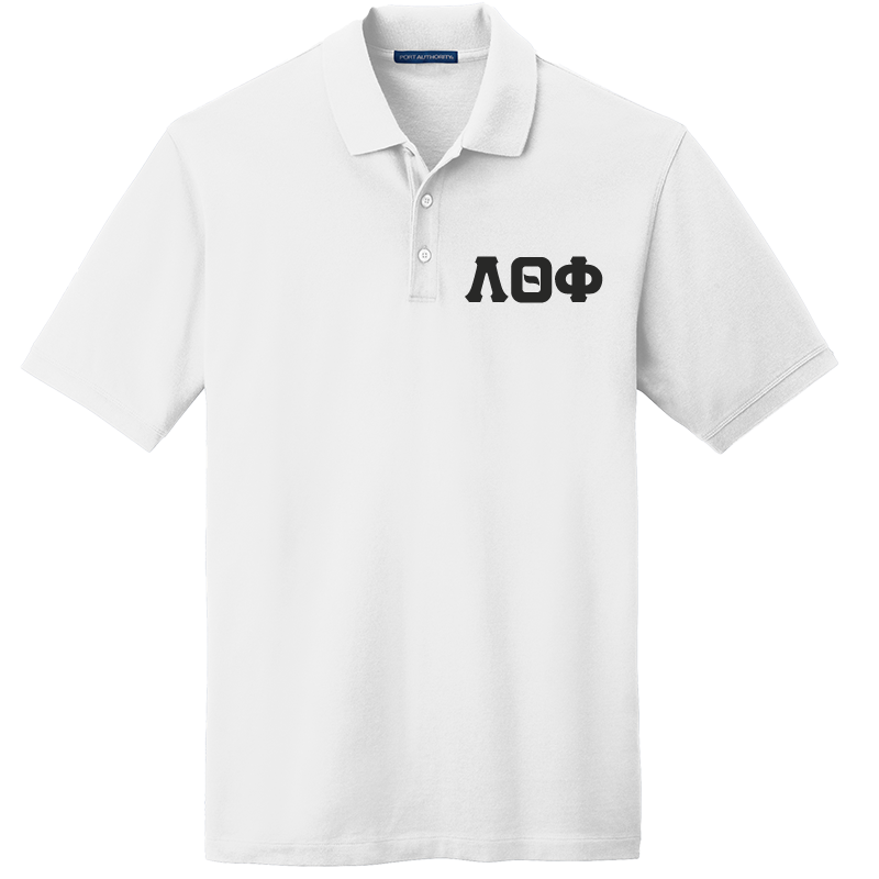 Lambda Theta Phi Men's Embroidered Polo Shirt