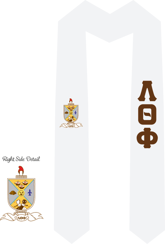 Lambda Theta Phi Graduation Stoles