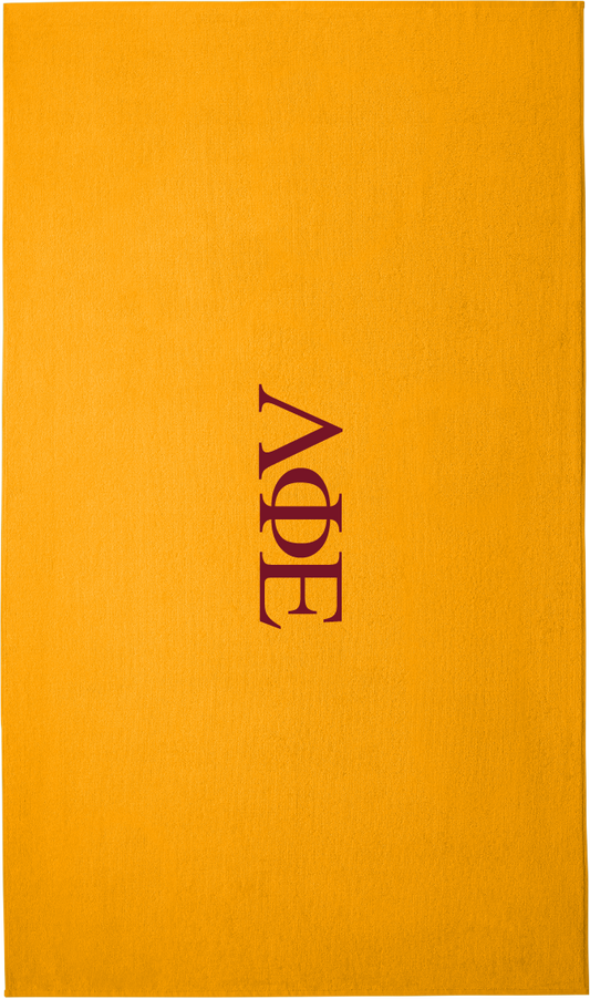 Lambda Phi Epsilon Lettered Beach Towels