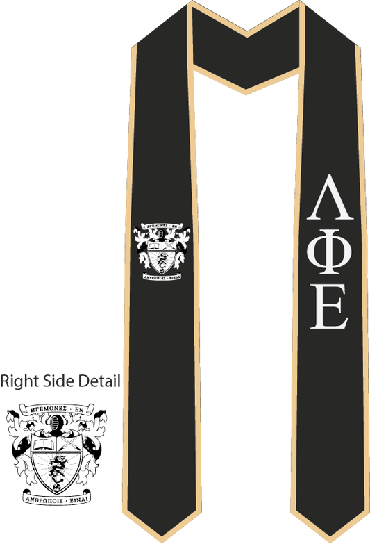 Lambda Phi Epsilon Graduation Stoles