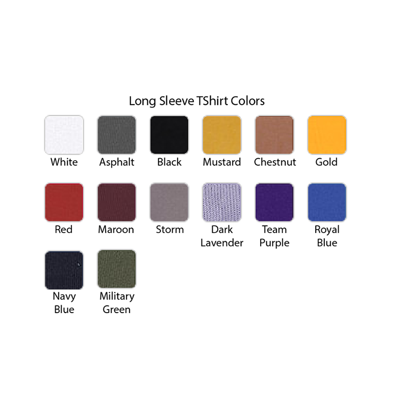 Pi Kappa Alpha Lettered Long Sleeve T-Shirts