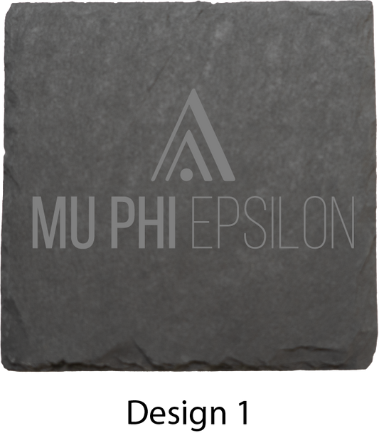 Mu Phi Epsilon Stone Coasters - 4-Pack