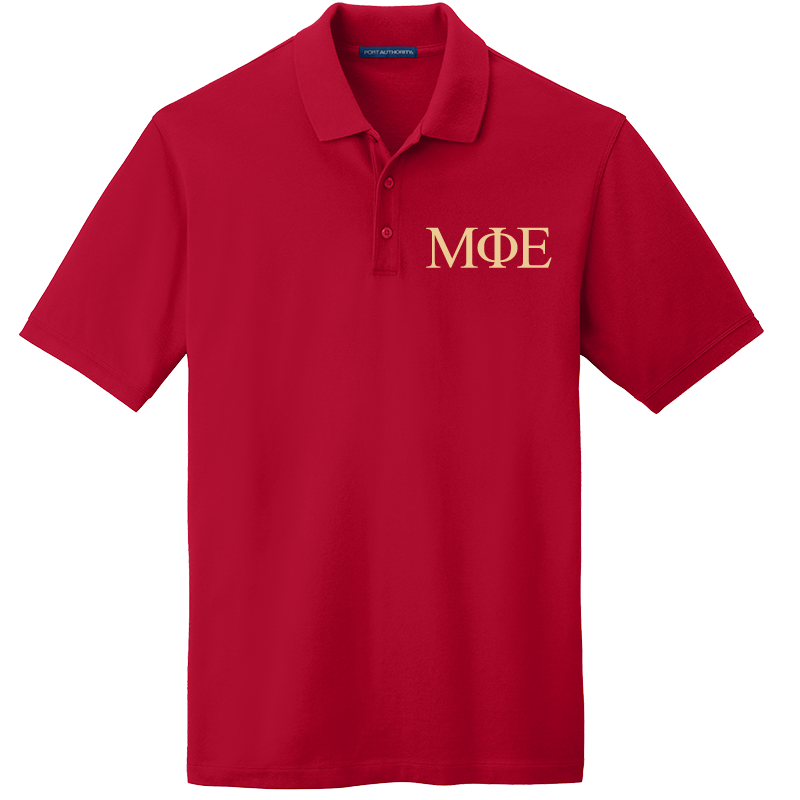 Mu Phi Epsilon Men's Embroidered Polo Shirt