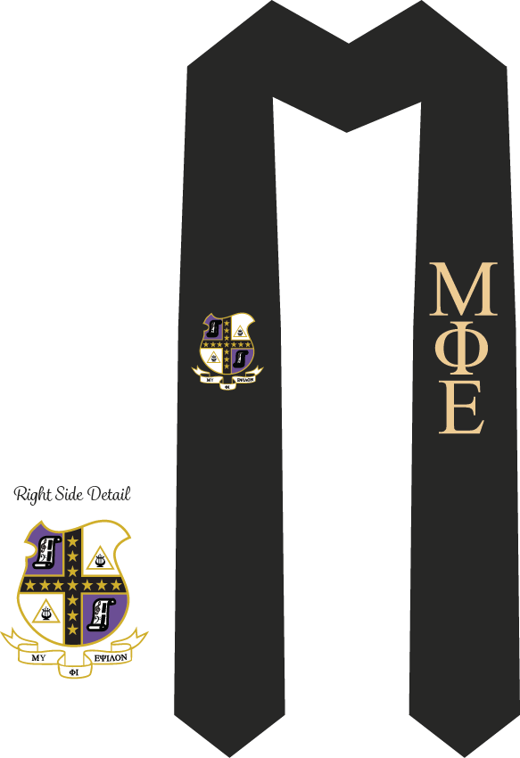 Mu Phi Epsilon Graduation Stoles