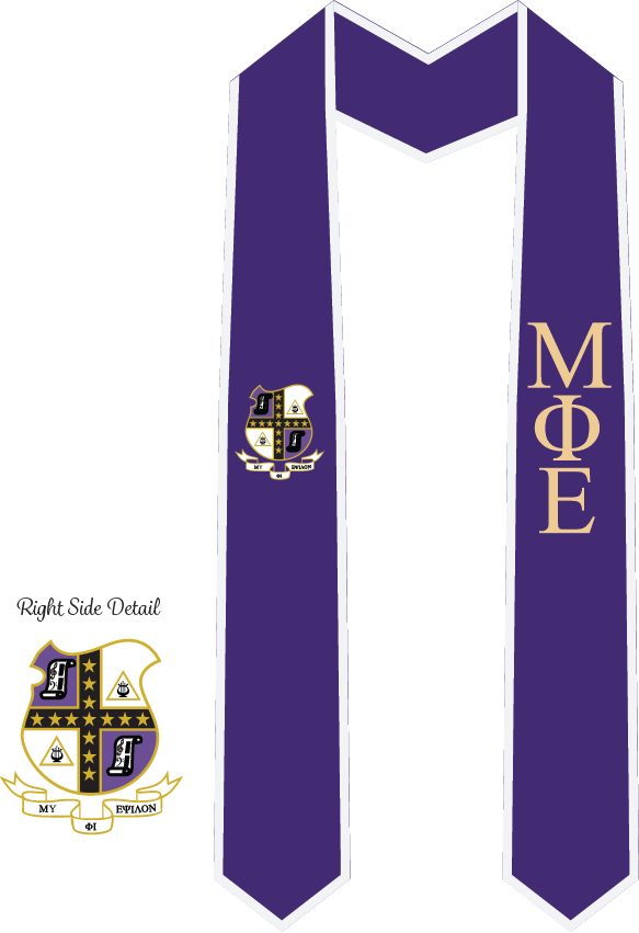 Mu Phi Epsilon Graduation Stoles