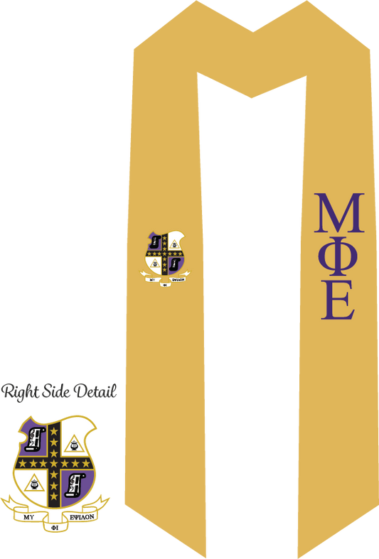 Mu Phi Epsilon Graduation Stoles
