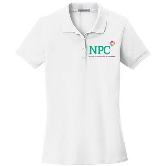 National Panhellenic Conference Ladies' Embroidered Polo Shirt