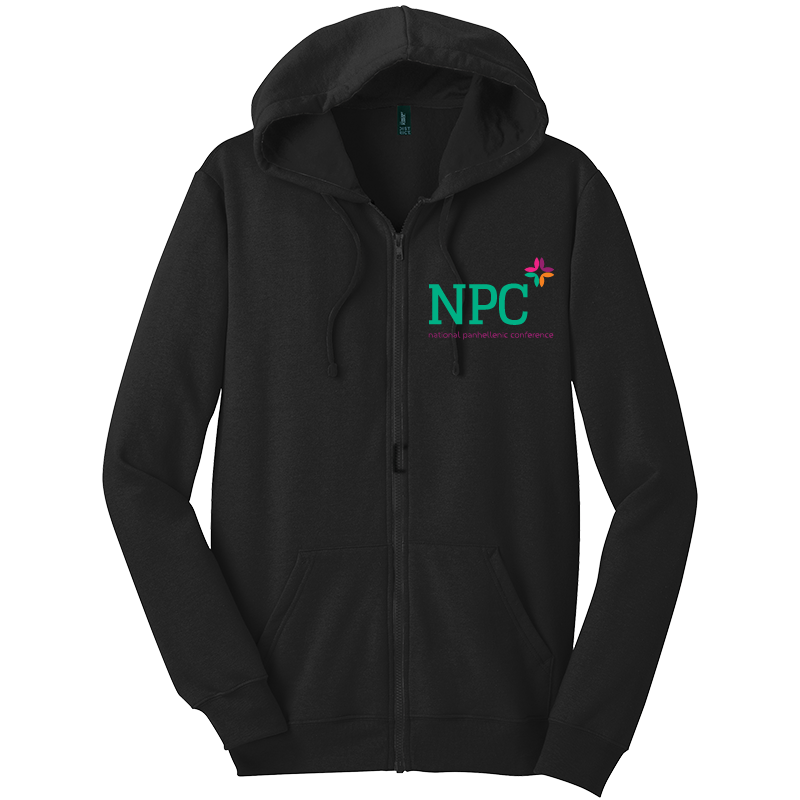 National Panhellenic Conference Zip-Up Hooded Sweatshirts