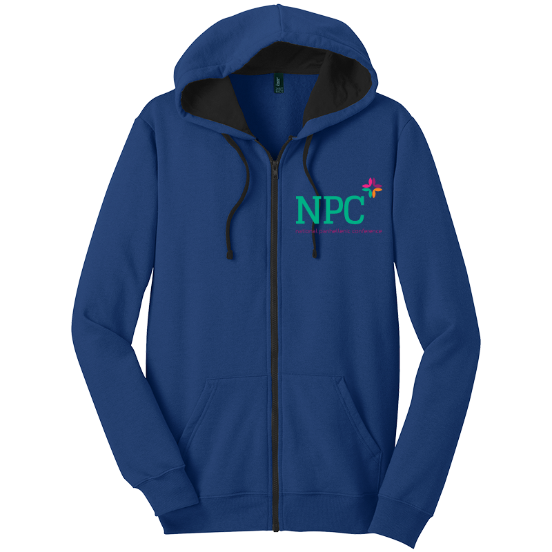 National Panhellenic Conference Zip-Up Hooded Sweatshirts