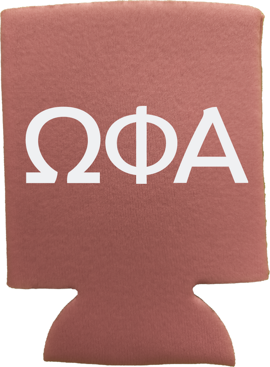 Omega Phi Alpha Can Coozies