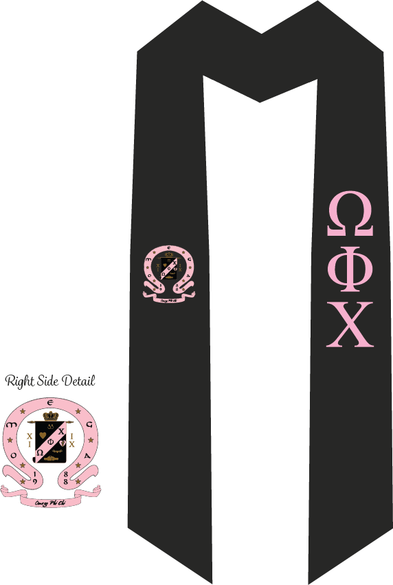 Omega Phi Chi Graduation Stoles