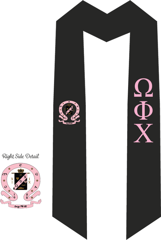Omega Phi Chi Graduation Stoles