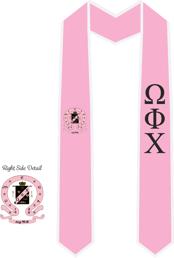 Omega Phi Chi Graduation Stoles