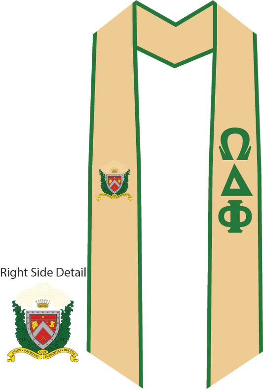 Omega Delta Phi Graduation Stoles