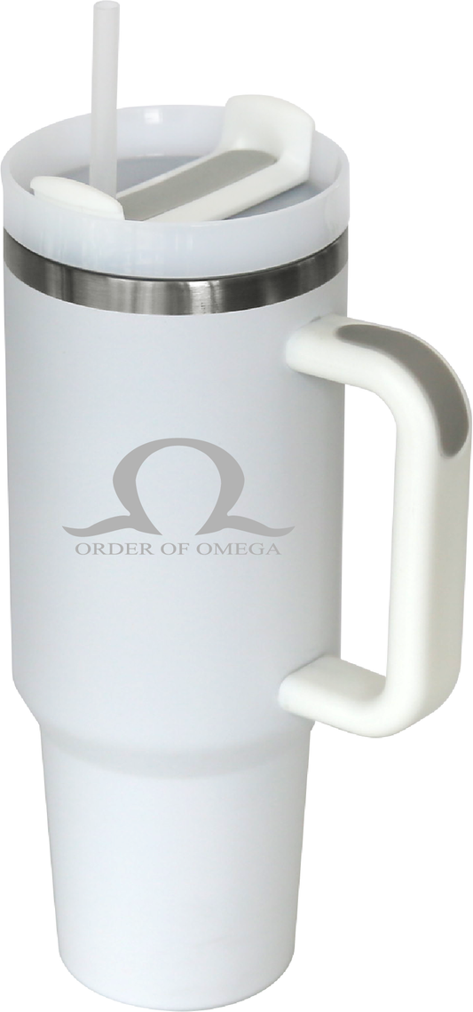 Order of Omega Lettered 40oz Tumblers