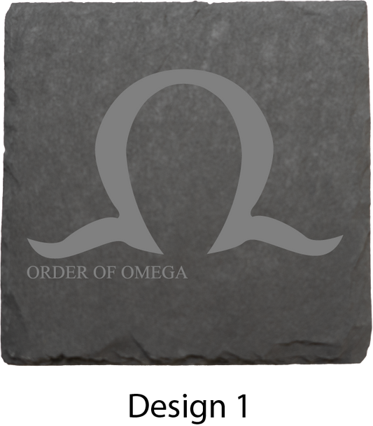 Order of Omega Stone Coasters - 4-Pack