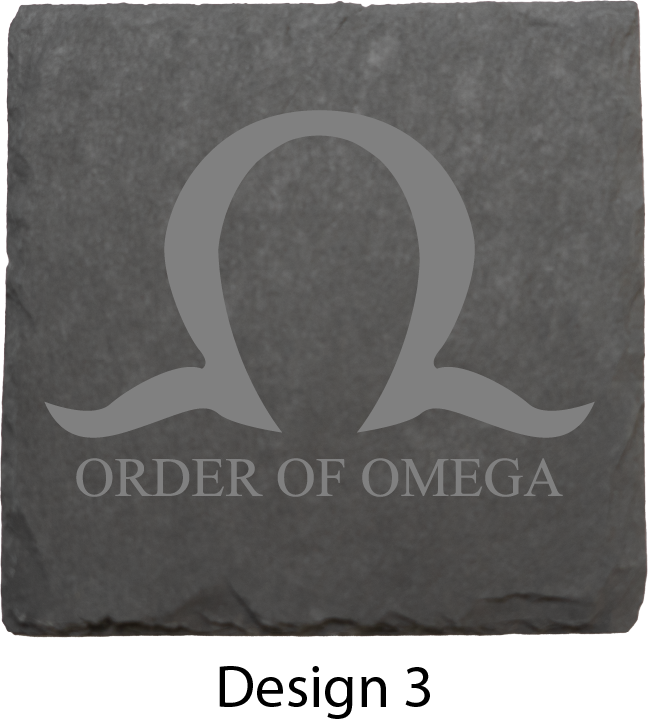 Order of Omega Stone Coasters - 4-Pack