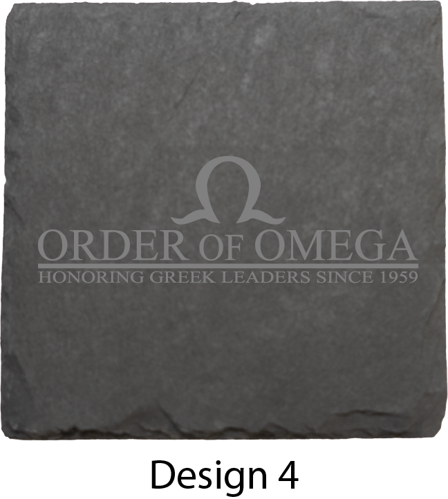 Order of Omega Stone Coasters - 4-Pack