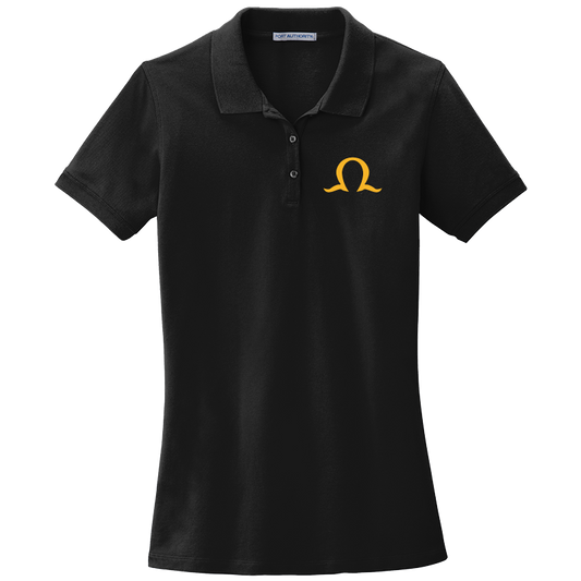 Order of Omega Ladies' Embroidered Polo Shirt