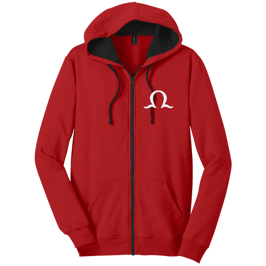 Order of Omega Zip-Up Hooded Sweatshirts
