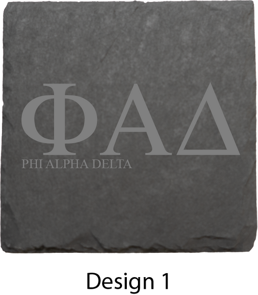 Phi Alpha Delta Stone Coasters - 4-Pack