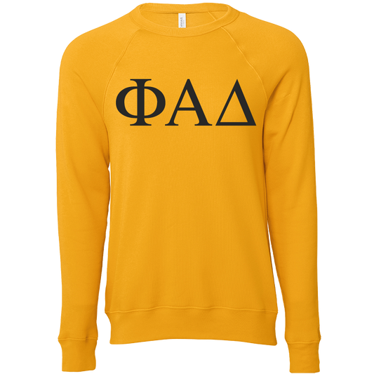 Phi Alpha Delta Lettered Crewneck Sweatshirts