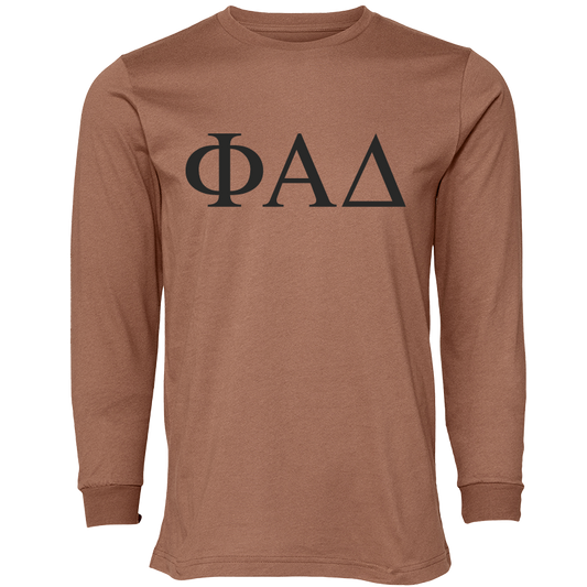 Phi Alpha Delta Lettered Long Sleeve T-Shirts