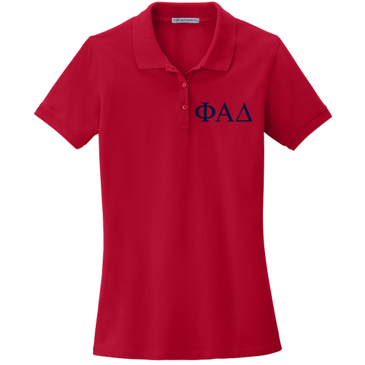 Phi Alpha Delta Ladies' Embroidered Polo Shirt