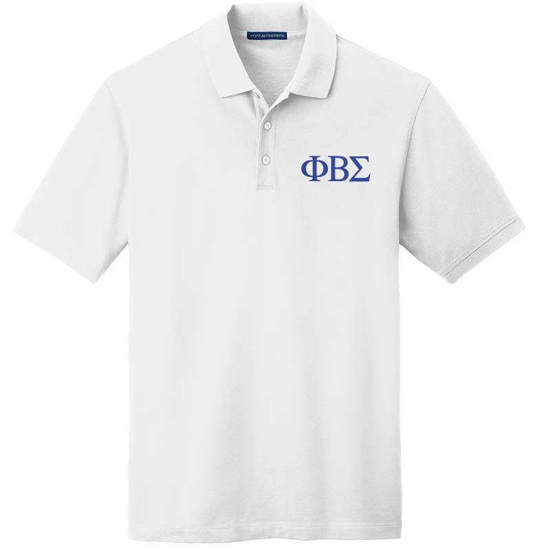 Phi Beta Sigma Men's Embroidered Polo Shirt