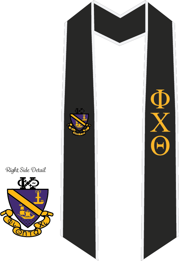 Phi Chi Theta Graduation Stoles