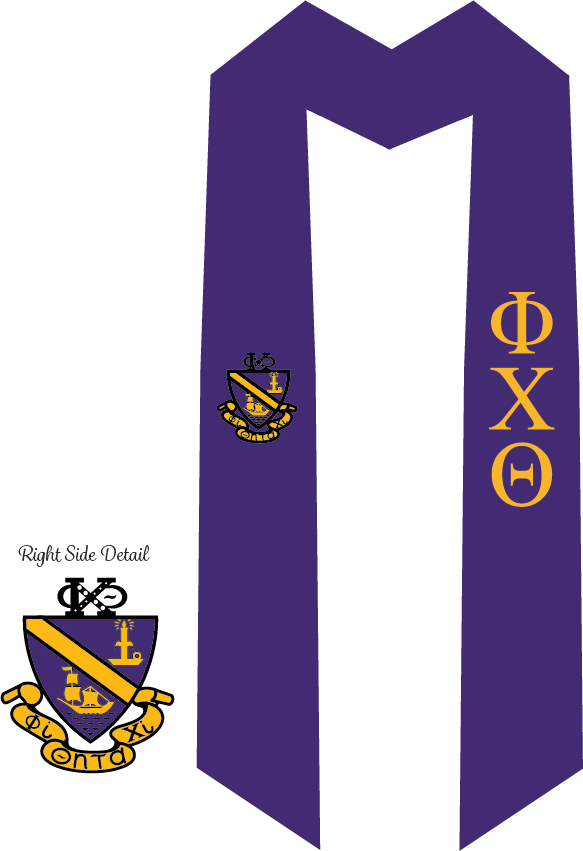 Phi Chi Theta Graduation Stoles