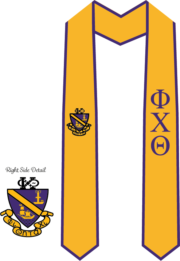 Phi Chi Theta Graduation Stoles