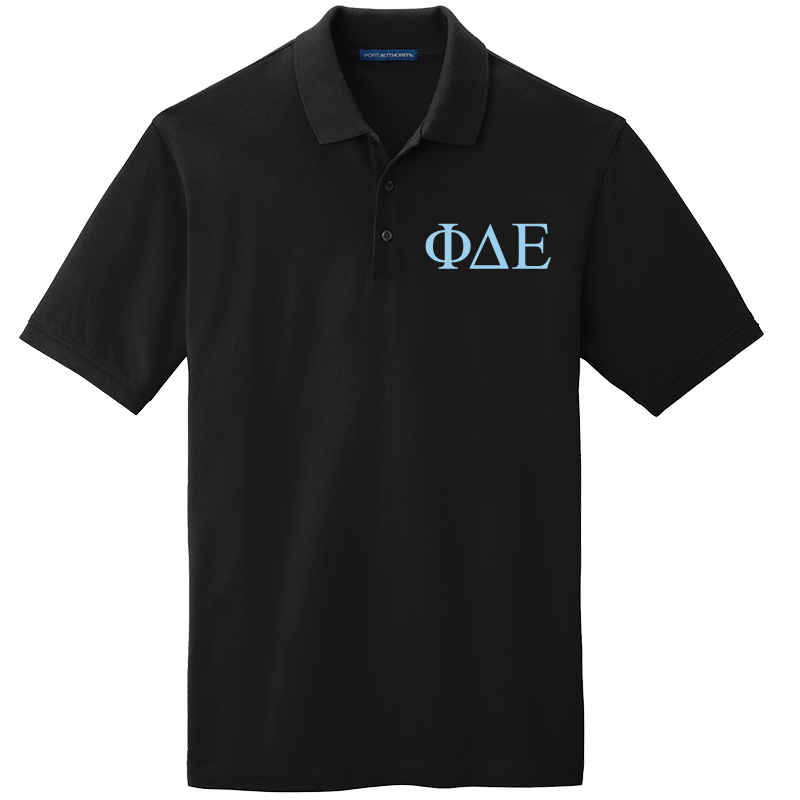 Phi Delta Epsilon Men's Embroidered Polo Shirt