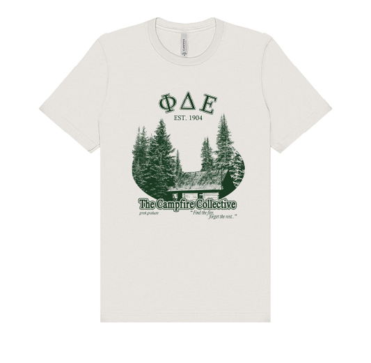 Phi Delta Epsilon Forest Graphic T-Shirt