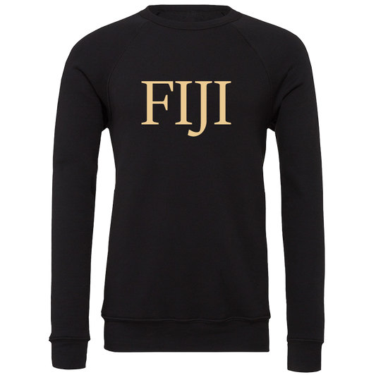 Phi Gamma Delta Lettered Crewneck Sweatshirts