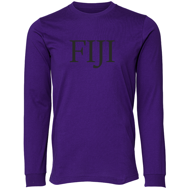 Phi Gamma Delta Lettered Long Sleeve T-Shirts
