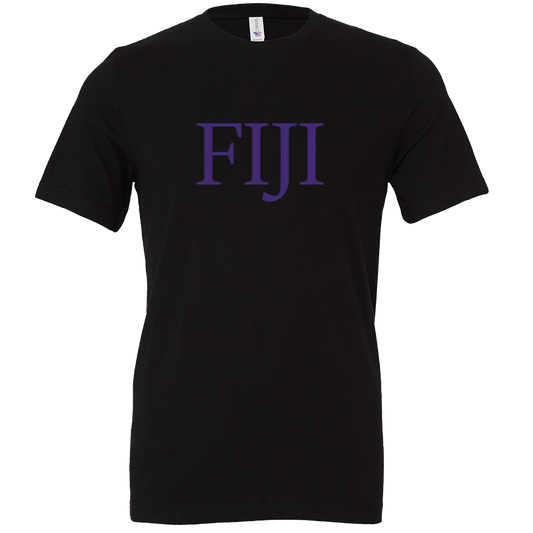 Phi Gamma Delta Lettered Short Sleeve T-Shirts