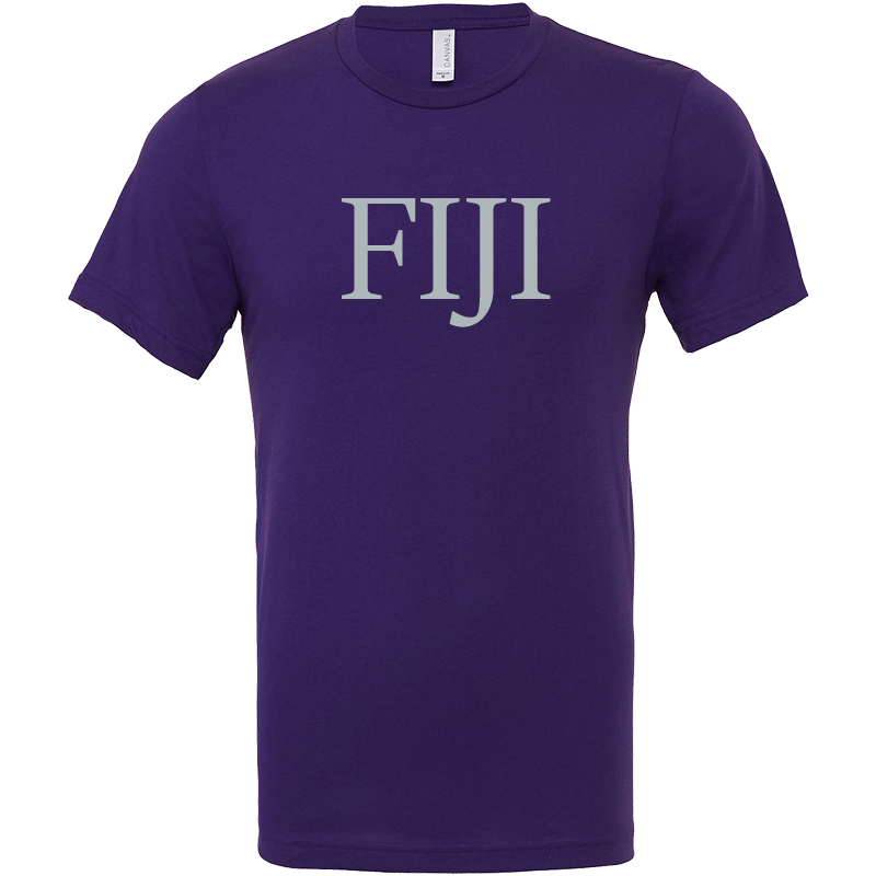 Phi Gamma Delta Lettered Short Sleeve T-Shirts