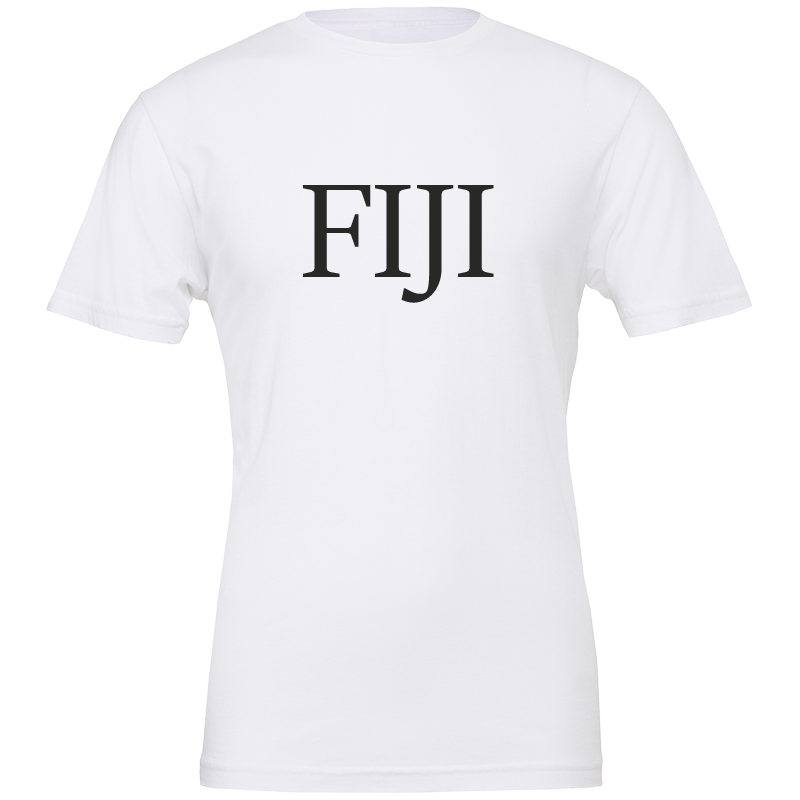 Phi Gamma Delta Lettered Short Sleeve T-Shirts
