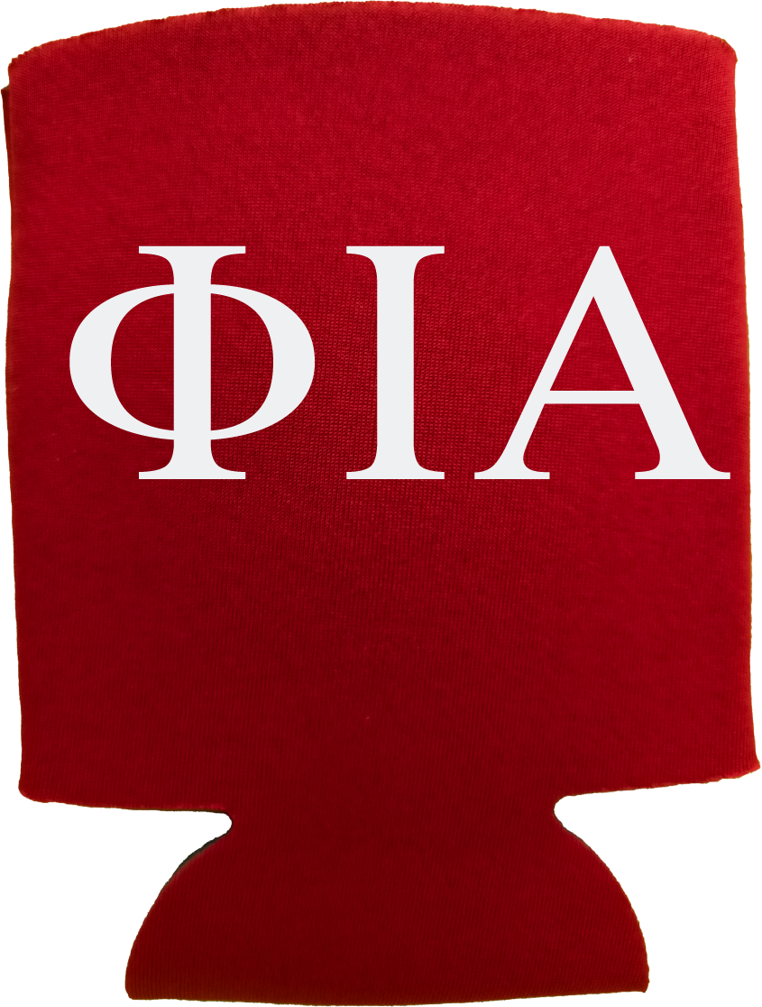 Phi Iota Alpha Can Coozies