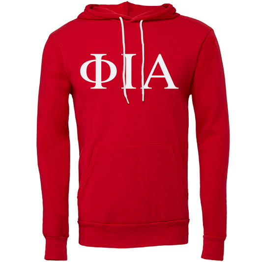 Phi Iota Alpha Lettered Hooded Sweatshirts