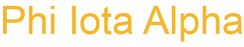 Phi Iota Alpha Stickers