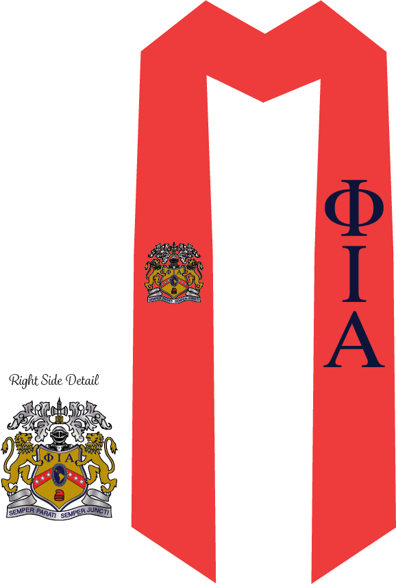 Phi Iota Alpha Graduation Stoles