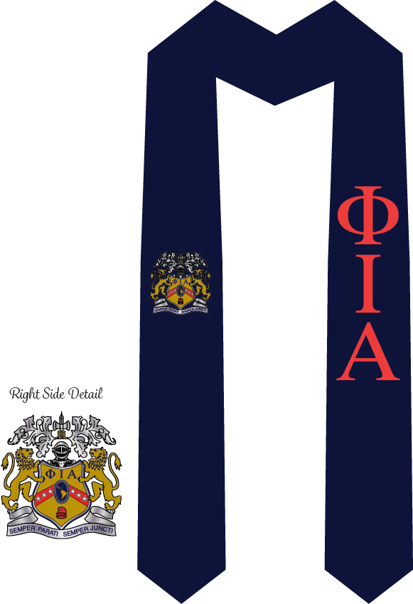Phi Iota Alpha Graduation Stoles